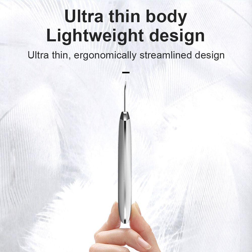 Electronic Ultrasonic Handheld Facial Spatula Skin Scrubber for Deep Facial Cleansing