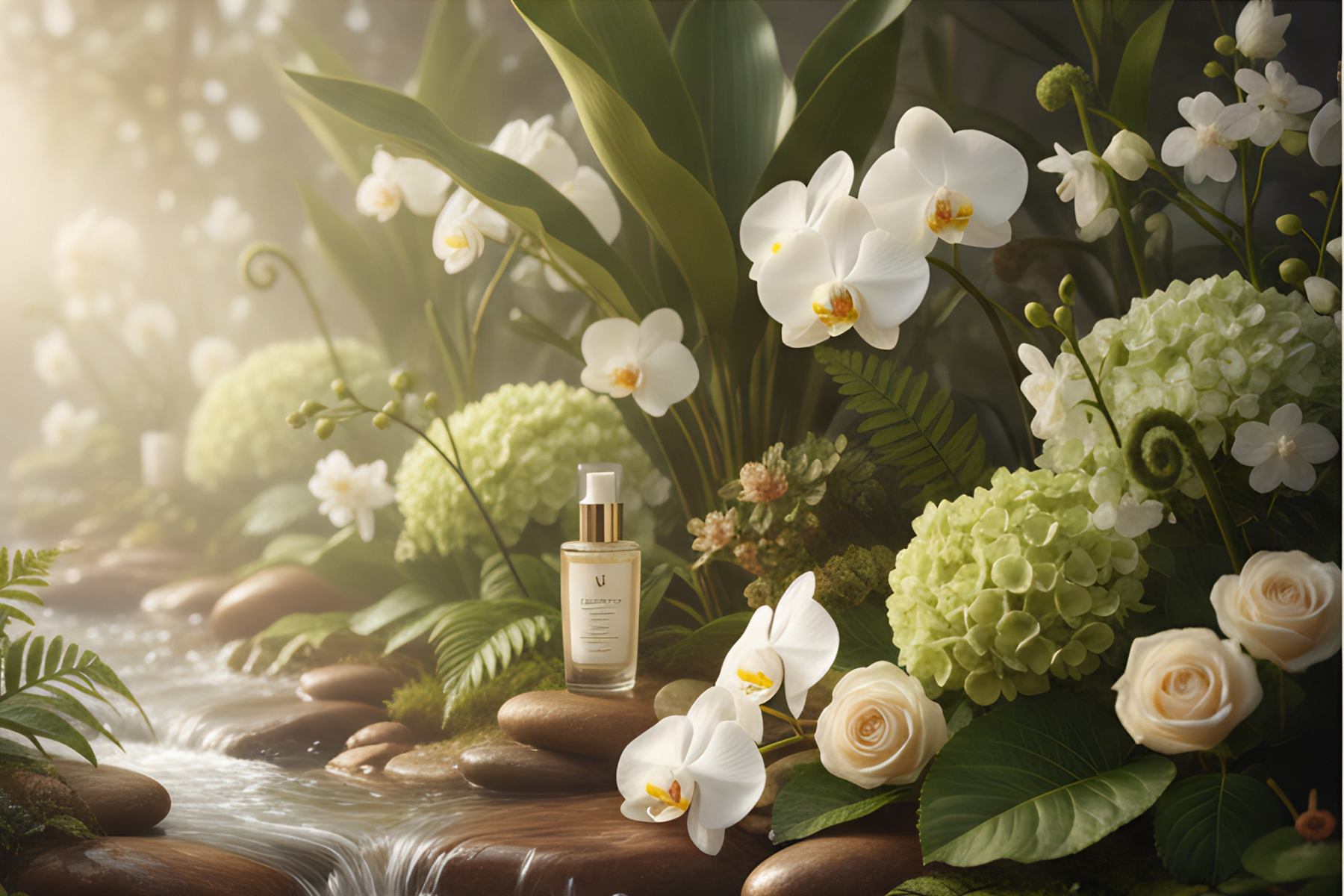 Luxury skincare spa hero