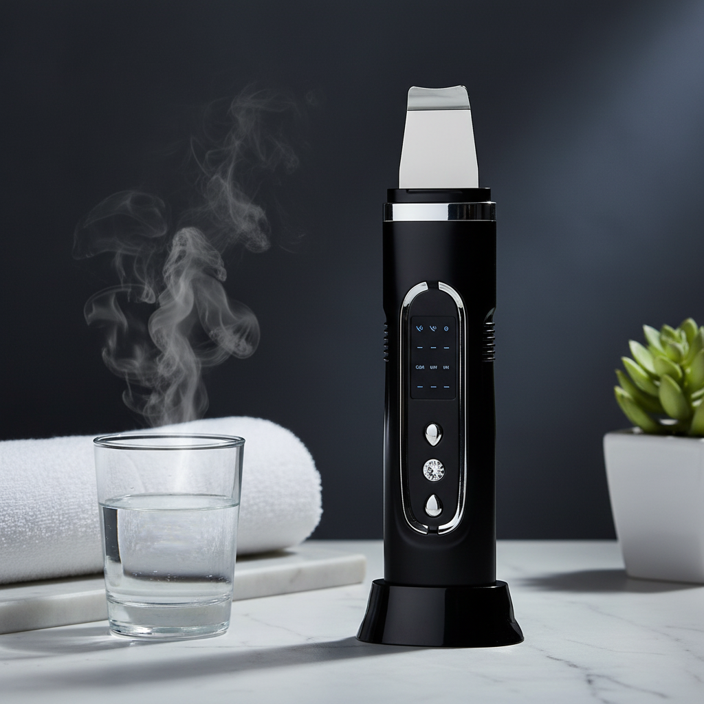 Ultrasonic Skin Scrubber Lifestyle